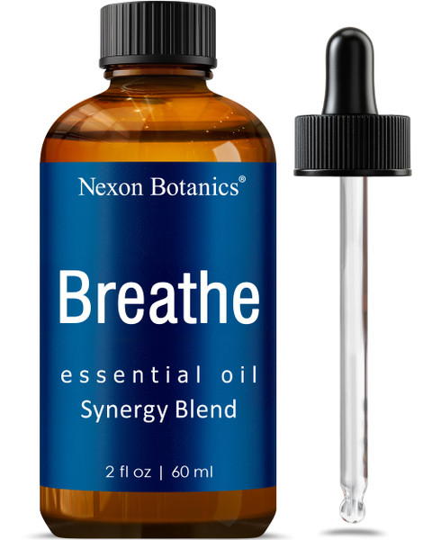 Breathe Essential Oil Blend 60 ml - Eucalyptus, Menthol for Humidifiers