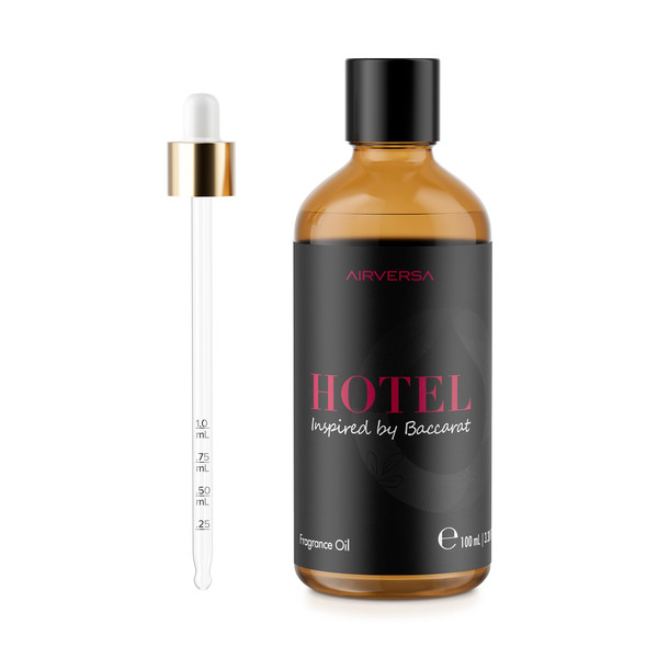Airversa Fragrance Oil for Diffuser, Inspired by Baccarat 3.38 Fl Oz|100 mL