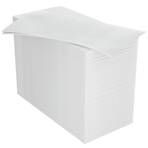 100PACK Disposable Hand Towels for Bathroom, Soft and Absorbent Paper Guest Towels Disposable Decorative Bathroom Hand Napkins for Kitchen, Parties, Weddings, Dinners