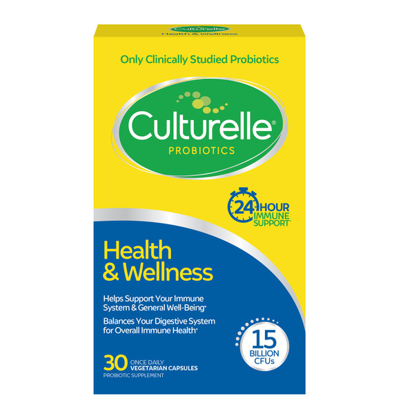 Culturelle Health & Wellness Daily Probiotic Supplement Men & Women, 30 Ct