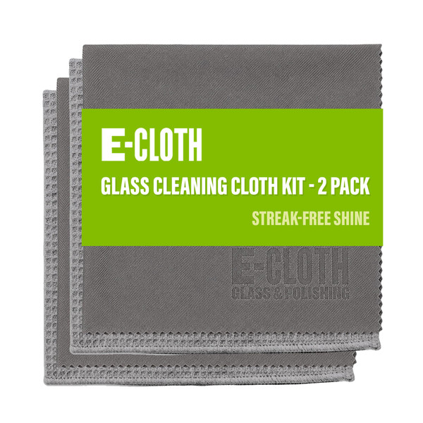 E-Cloth Window and Glass Cleaner Kit, Just Add Water - 2 Kits