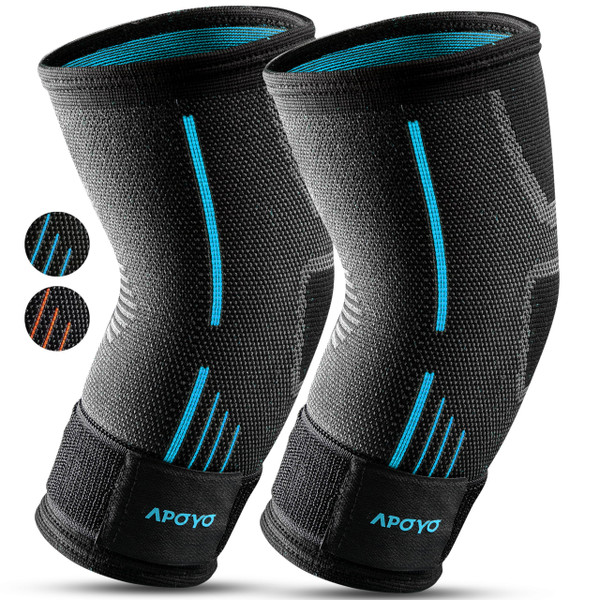 APOYO Tennis Elbow Brace for Women & Men, Workout and Everyday Use (Large)