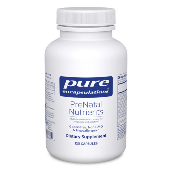 Pure Encapsulations PreNatal Nutrients, 120 Capsules