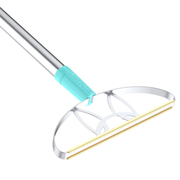 63‘’Ultra Long Heavy Duty Carpet Rake - Efficient Pet Hair Remover for Carpets, Rugs & Furniture, Deep Cleaning Carpet Scraper, Durable Home Use Tool by LINTPLUS