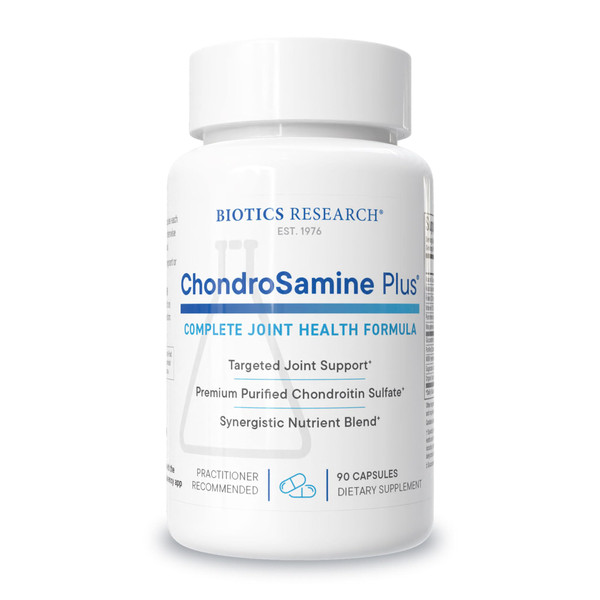 BIOTICS RESEARCH ChondroSamine Plus Glucosamine Chondroitin MSM, 90 capules