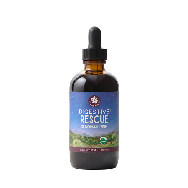 WishGarden Herbs Digestive Rescue, Stomach Support Tincture, 4oz