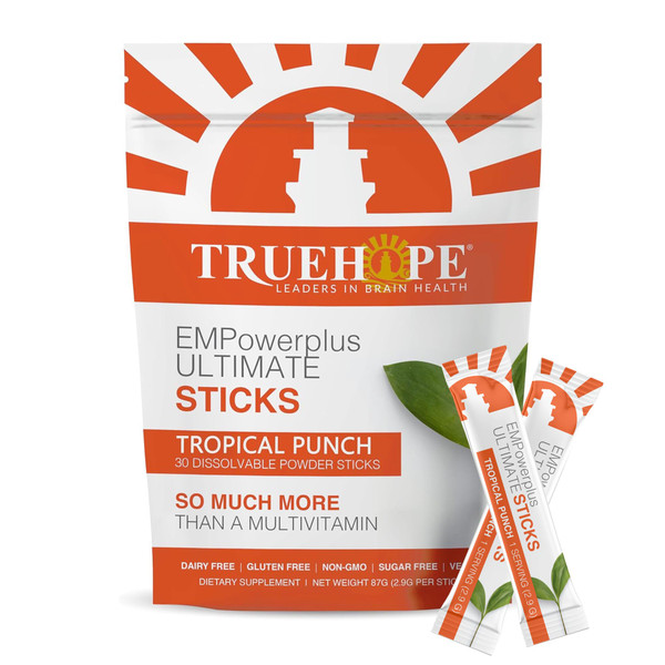 Truehope EMPowerplus Ultimate Daily Multivitamin Nootropic Powder 30 Sticks
