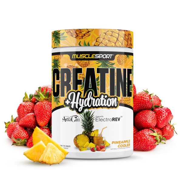 Musclesport Creatine Hydration 300g (Pineapple Cooler)