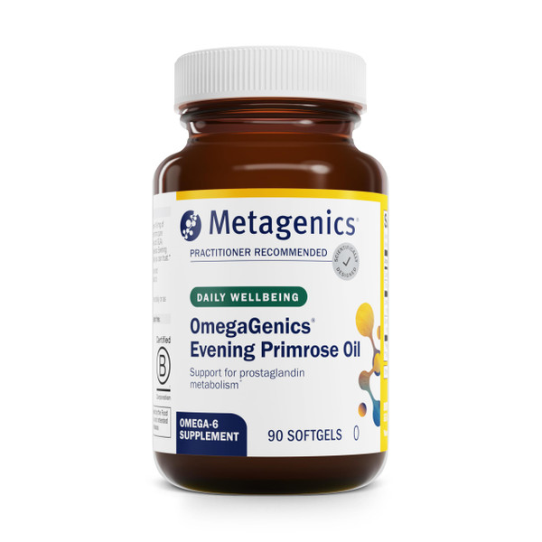 Metagenics OmegaGenics Evening Primrose Oil, 90 Softgels