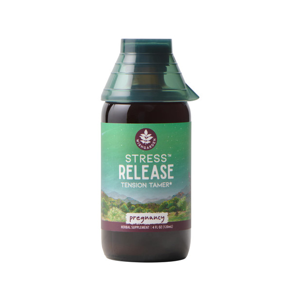 WishGarden Herbs Stress Release for Pregnancy, Herbal Tincture, 4oz