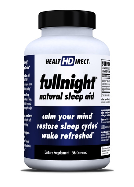 HEALTH DIRECT FullNight Melatonin-Free Natural Sleep Aid, 56 Capsules