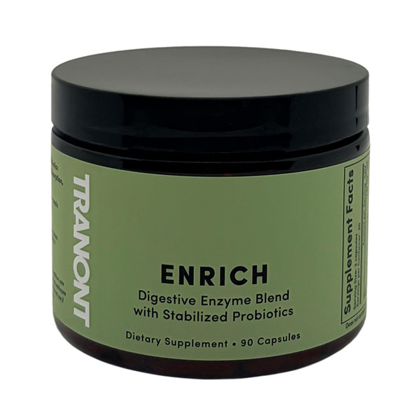 Tranont Enrich Digestive Enzymes with Probiotics & Prebiotics | 90 Capsules