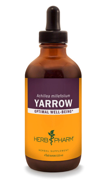 Herb Pharm Yarrow owering Tops Liquid Extract Drops, 4 Oz