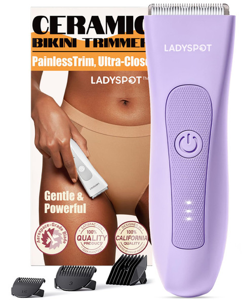 MANSPOT LADYSPOT™ Bikini Hair Trimmer for Women, Electric Body Shaving Sets