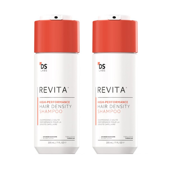 DS Labs Revita Hair Density Shampoo for Thinning Hair, 205 mL (2 Pack)