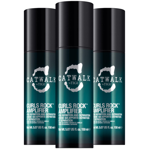 Catwalk by TIGI Curls Rock Amplifier Curl Cream 3-Pack, 5.07 Oz Ea
