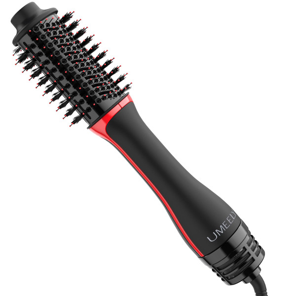 Umeely Plus 2.0 Hair Dryer Brush Blow Dryer Brush in One, 2'' Oval Brush Head Hot Air Brush Styler & Volumizer with Ionic Technology, NTC Smart Temp Control for Smooth, Frizz-Free, Shiny Hair