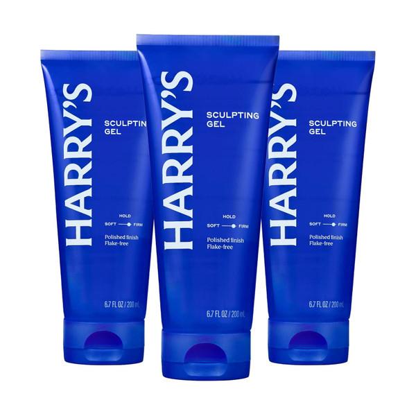 Harry's Hair Gel for Men - 6.7 fl oz (3 Pack)