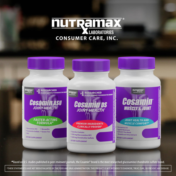 Nutramax Laboratories Cosamin® ASU Joint Health Supplement with Glucosamine, Chondroitin & ASU for Adult Men & Women, Joint Supplement, 230 Capsules