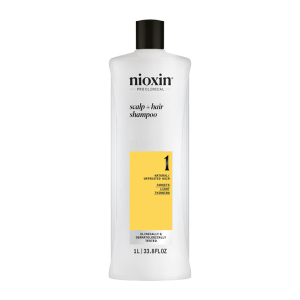 NIOXIN System 1 | Scalp Care | Thickening Shampoo | For Natural Hair