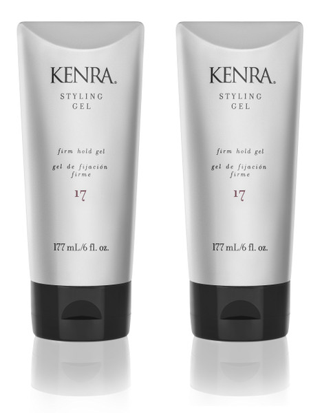 Kenra Styling Gel 17 | High Hold Gel | Medium To Coarse Hair | 6 fl. Oz (2-Pack)