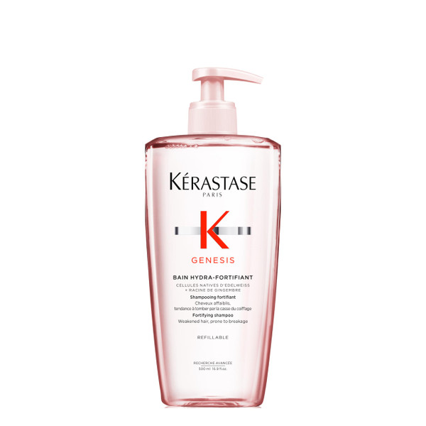 Kerastase Genesis Hydra-Fortifiant Shampoo – For Weak Hair, 16.9 Fl Oz