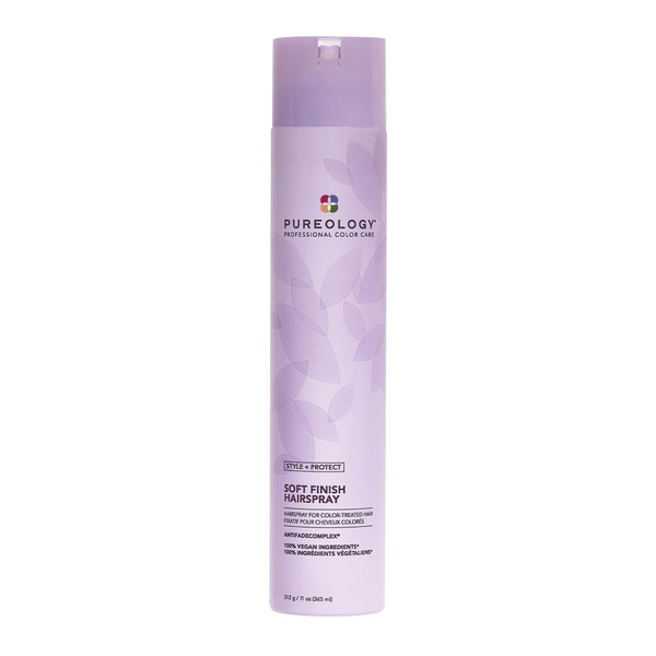Pureology Style + Protect Soft Finish Hairspray – Flexible Hold, 11 oz
