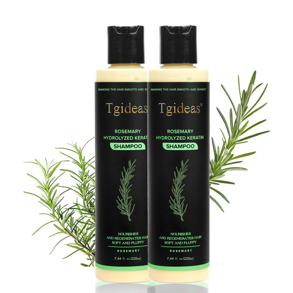 Tgideas Rosemary Biotin Shampoo for Thinning Hair, Volume & Strengthening