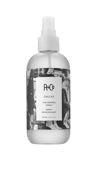 R+Co DALLAS Hair Thickening Spray, 8.5 fl oz/251 mL, Dark Waves Scent