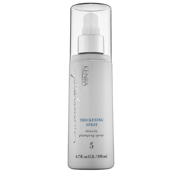 Kenra Professional Platinum Thickening Spray 5 | Volumizing Styler | Density Plumping Spray | Increases Hair Thickness Up To 96% | Humidity Protection & Frizz Taming | All Hair Types | 6.7 fl. oz
