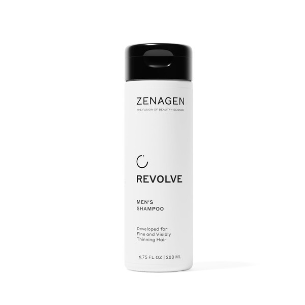 Zenagen Revolve Men's Thickening Shampoo | 5 Minute Treatment, 6.75 Fl Oz
