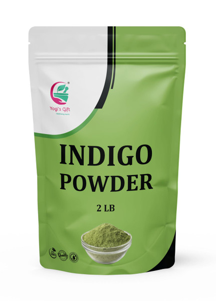 Yogi's Gift® Indigo Powder 2 LB | Indigofera Tinctoria | Hair Color Powder