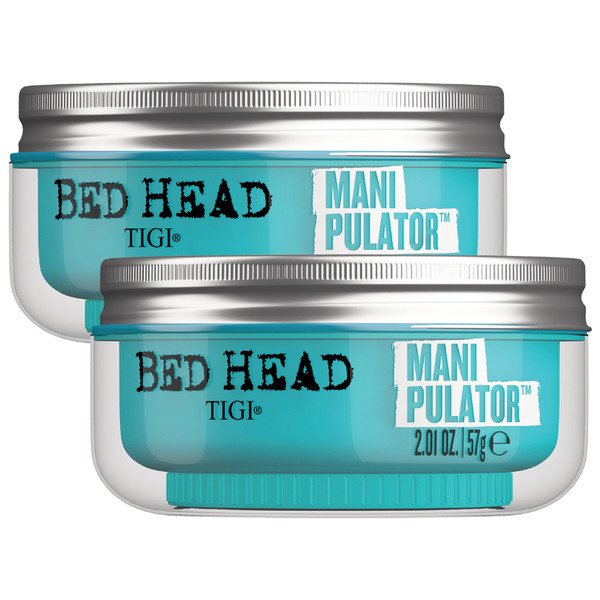 TIGI Bed Head Manipulator Texturizing Hair Putty 2-Pack, 2.01 Oz Ea