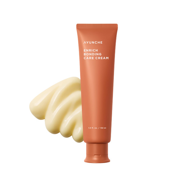 AYUNCHE Tangle Melt Bond Repair Air Dry Cream for Damaged Hair, 5floz