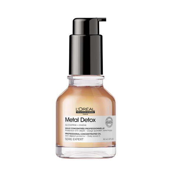 L'Oréal Professionnel Paris Metal Detox Leave-In Hair Oil – 1.7 Fl Oz