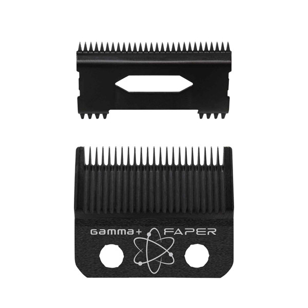 GAMMA+ DLC Faper Hair Clipper Blade with Slim Tooth Cutter Set