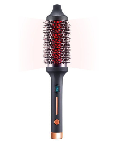 Sutra Thermal Brush - Lightweight Heated Round Brush for Hair Styling & Blow Out - Digital Display, Auto Shut-Off & Ionic Technology - Professional Styling Tools for All Hair Types