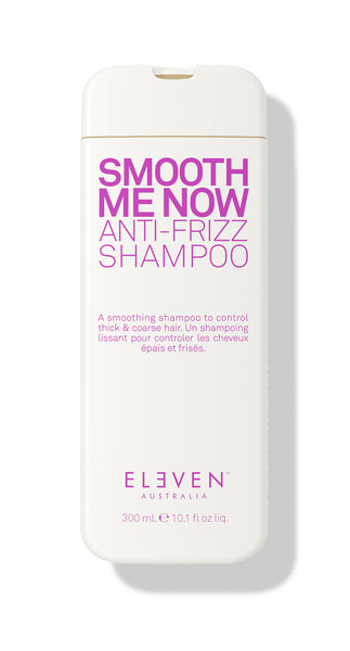ELEVEN AUSTRALIA Smooth Me Now Anti-Frizz Shampoo, Sulfate-Free, 10.1 Fl Oz