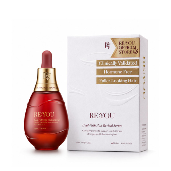 RE:YOU Dual-Path Hair Revival Serum for Thinning Hair