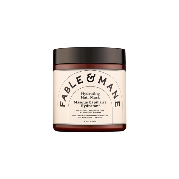 Fable & Mane Intense Hydration Hair Mask 237ml / 8fl oz, For Frizzy, Dry, Damaged Hair. Treatment Repairs and Softens with Shea Butter and Coconut