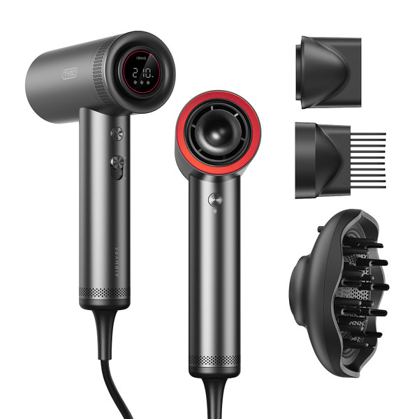 TYMO Blow Dryer with Comb & Diffuser, 110,000RPM Professional Hair Dryer