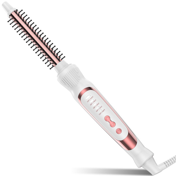 DENVEK Heated Round Brush, Ceramic Tourmaline Ion 1/2 inch Curling Iron