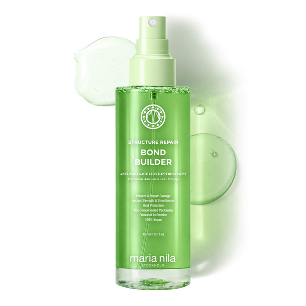 Maria Nila Bond Builder Leave-In Treatment – Repairs Broken Bonds 5.1 Fl Oz