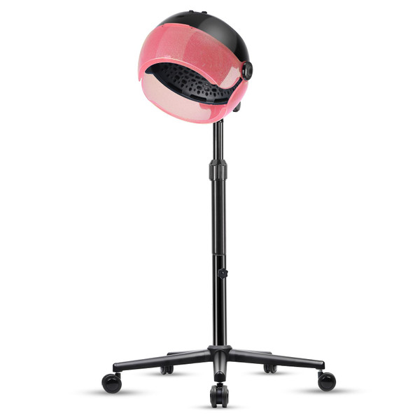 Hooded Hair Dryer with Time Settings, Touch Control and 3 Temperature Modes
