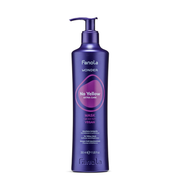 Fanola No Yellow Purple Hair Mask & Repair Treatment, 11.8 oz