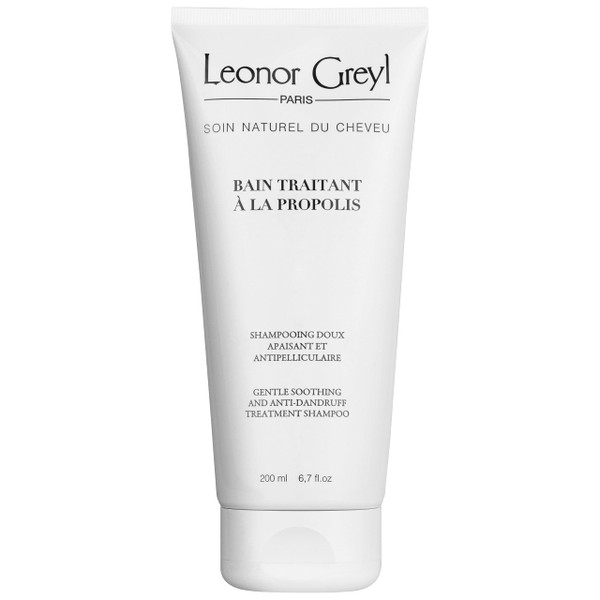 Leonor Greyl Gentle Dandruff Shampoo (Bain Traitant a La Propolis), Propolis & Chamomile Natural Dandruff Shampoo, 6.7 oz. Made In France