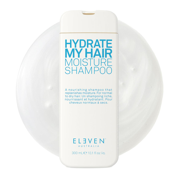ELEVEN AUSTRALIA Hydrate My Hair Shampoo for Dry, Damaged Hair - 10.1 Fl Oz