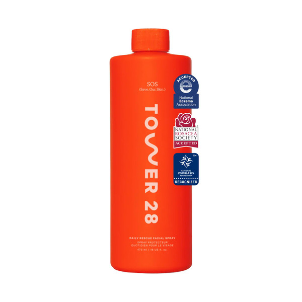 Tower 28 SOS Daily Rescue Soothing Hypochlorous Acid Spray for Face (16 oz)