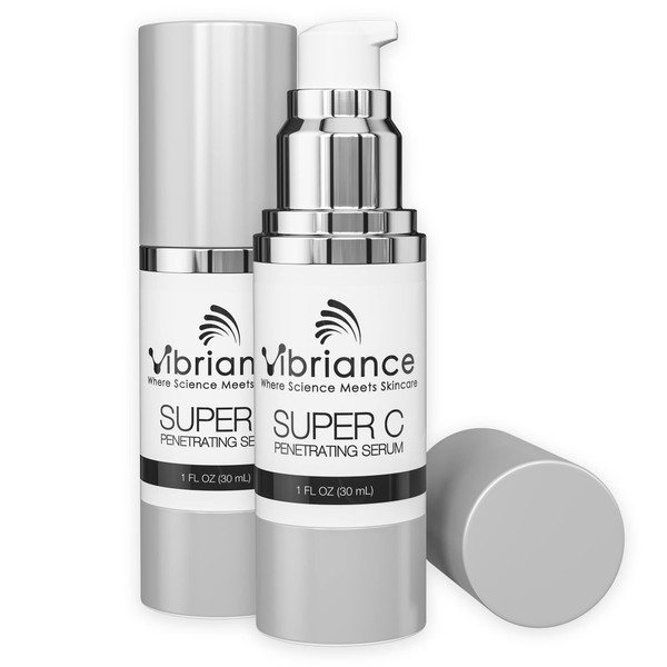 Vibriance Super C Vitamin C Serum for Mature Skin, 1 fl oz, Pack of 2
