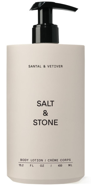 Salt & Stone Body Lotion for Women & Men Vegan, Santal & Vetiver 15.2 fl oz